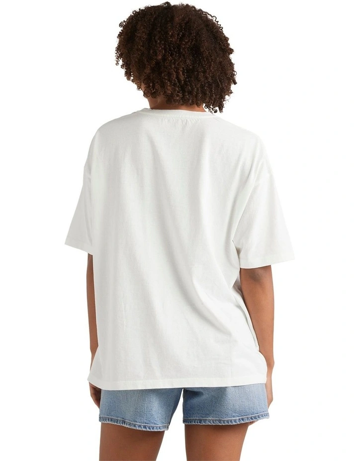 This Sunny Time T-Shirt in White image 2