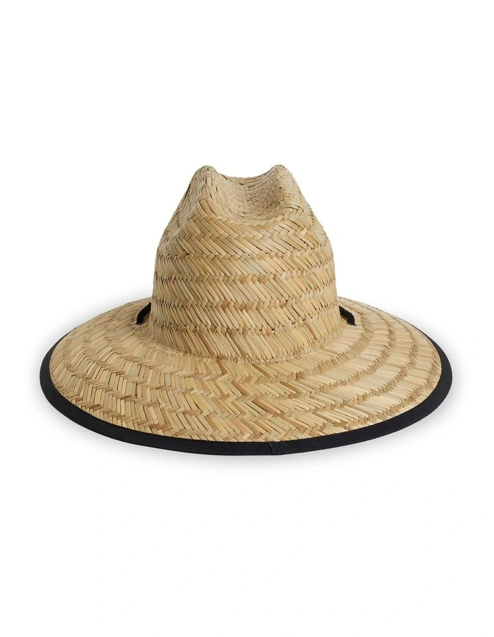 Tipton Straw Hat Black image 3