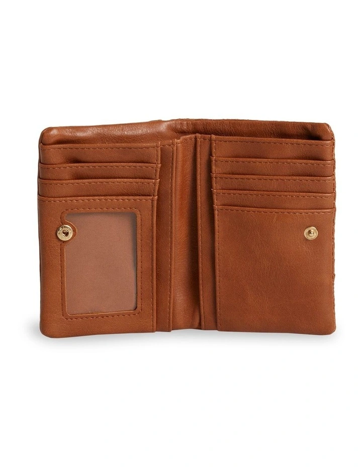 Kirra Bi Fold Wallet Brown image 3