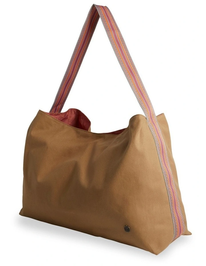 Fox Mama Shoulder Bag Beige image 2