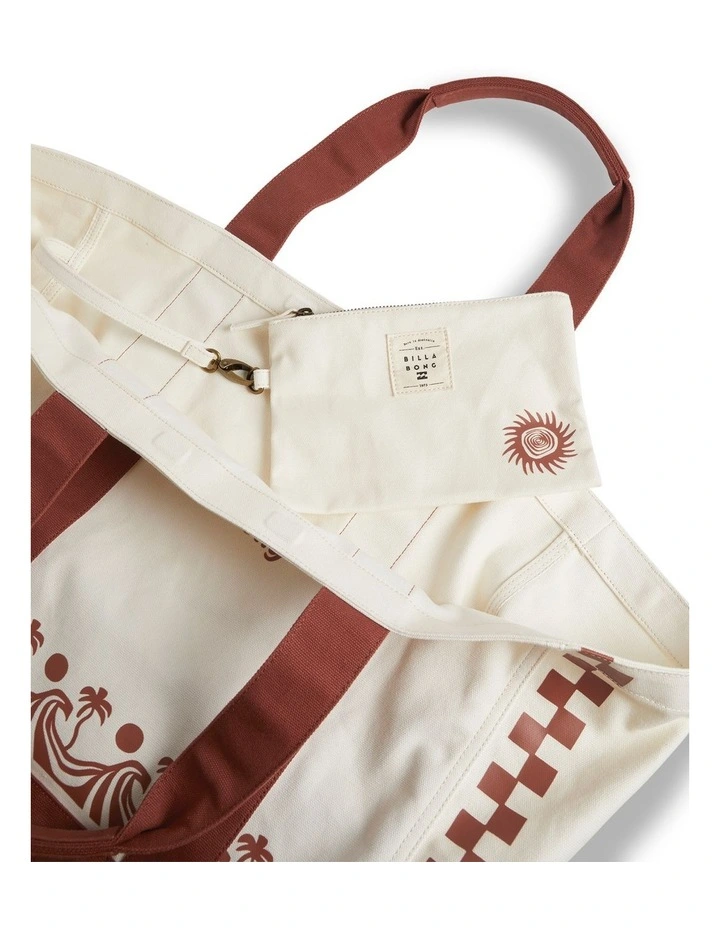 Bright Sun Tote Bag White image 4