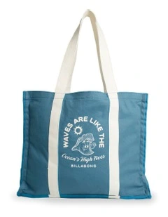 Oceans Tote Bag Green