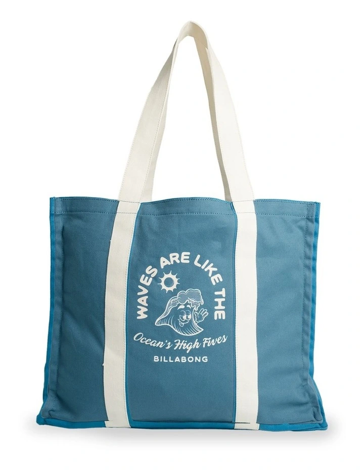 Oceans Tote Bag Green image 1