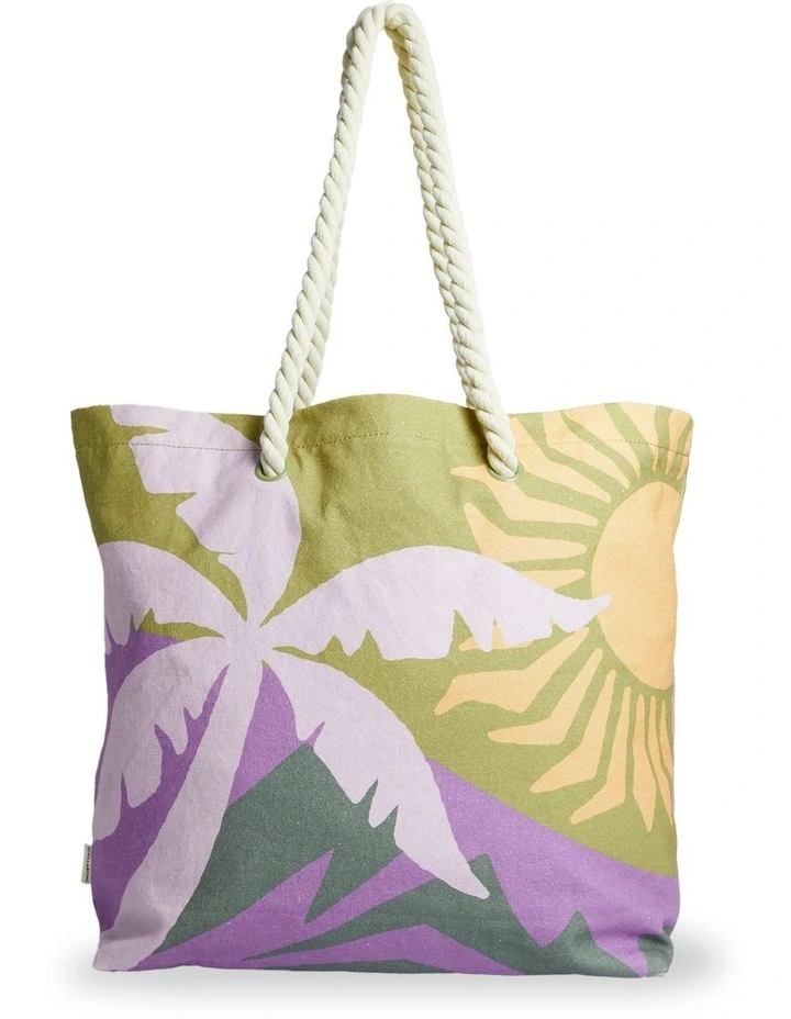 Feel The Heat Tote Bag Beige image 3