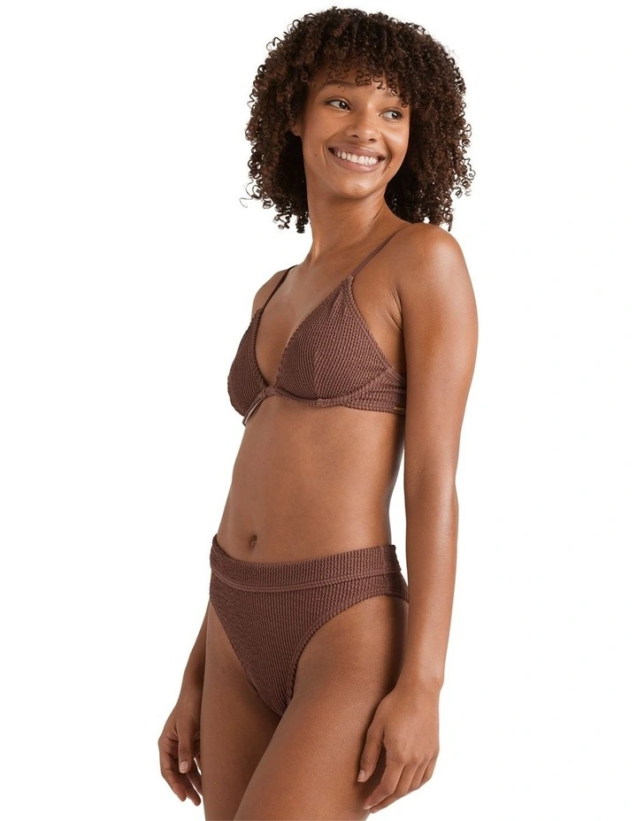 Summer Hi Reese Underwire Bikini Top in Brown image 3