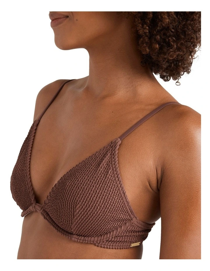 Summer Hi Reese Underwire Bikini Top in Brown image 4