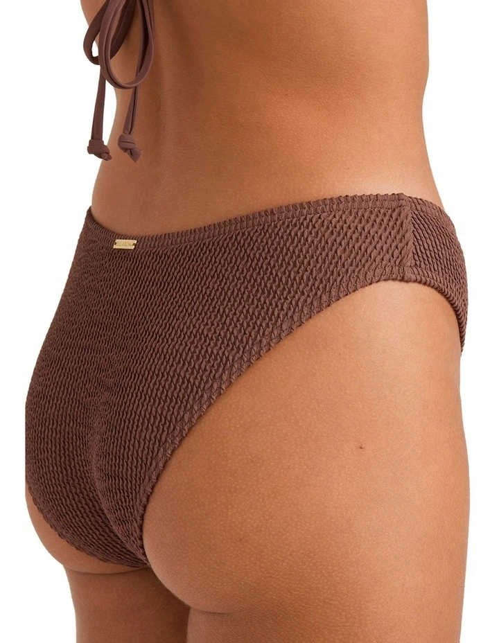 Summer Hi Bikini Bottom in Brown image 4