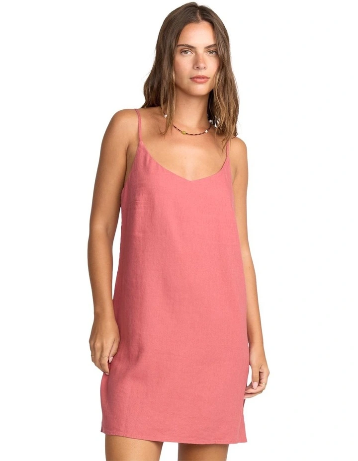 Summer Love Mini Dress in Pink image 1