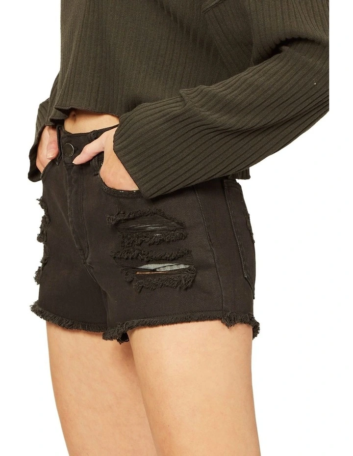 Drift Away Shorts Black image 2