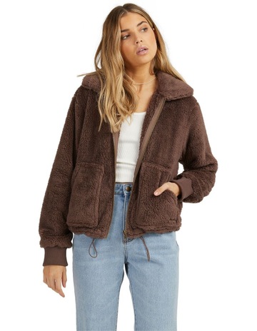 Billabong Always Cozy Jacket Brown | MYER