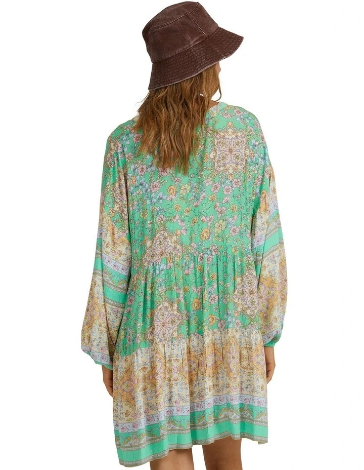 La Mer Eco Dress in Green image 2