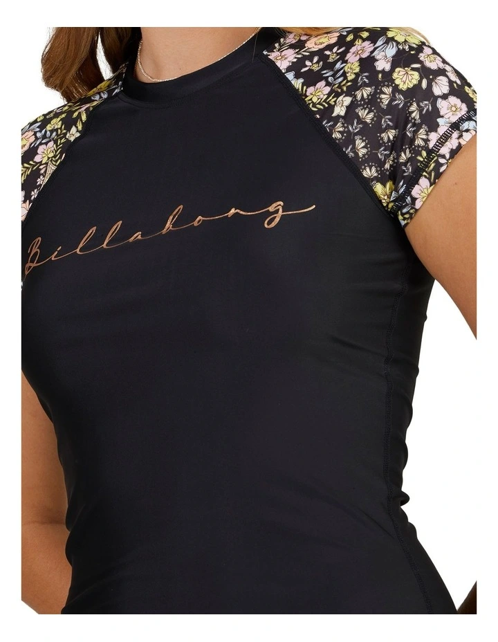 La Mer Rash Vest in Black image 4