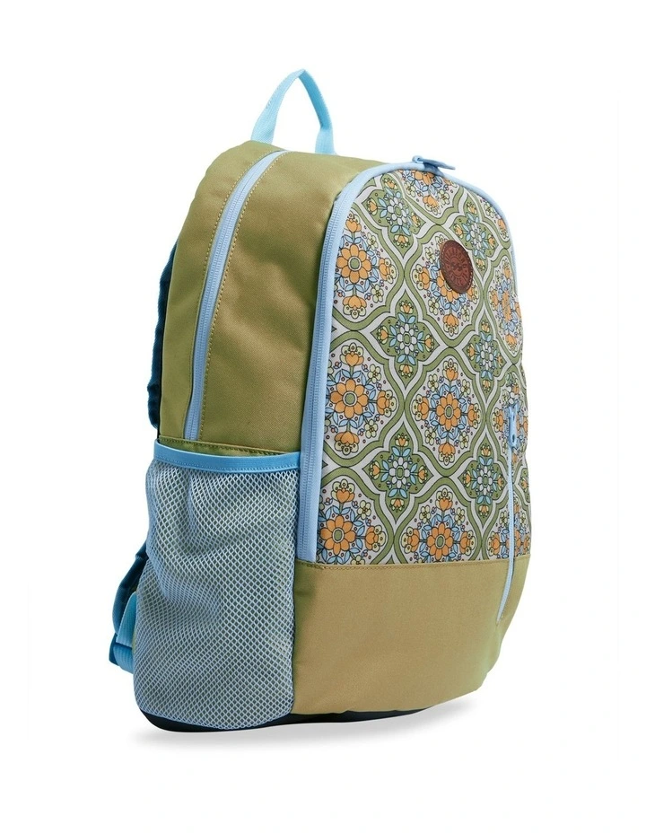 Rumours Tao Backpack in Green Multi image 2