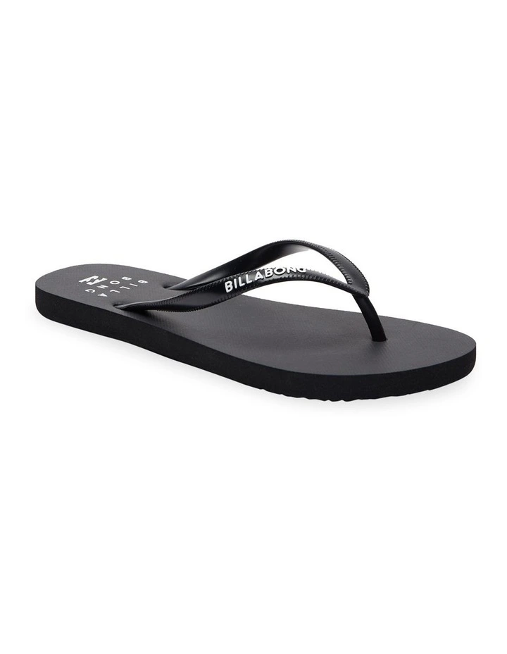 Dama Thongs in Black image 1