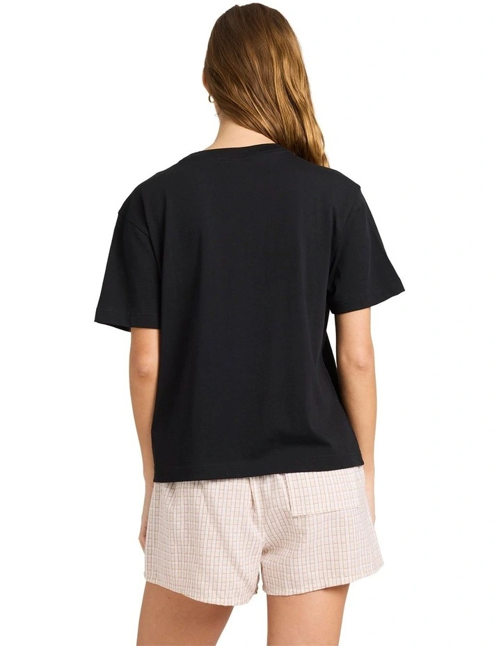 Jewel T-shirt in Black image 2