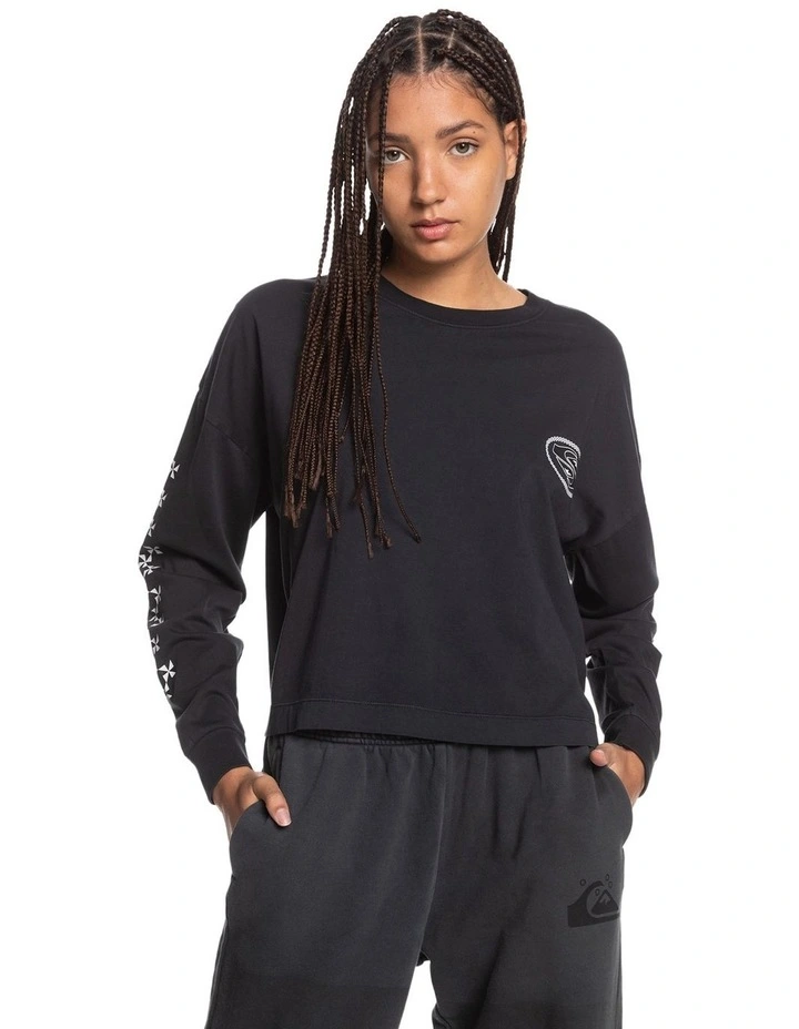 Womens Fair Organic Long Sleeve T-Shirt image 2