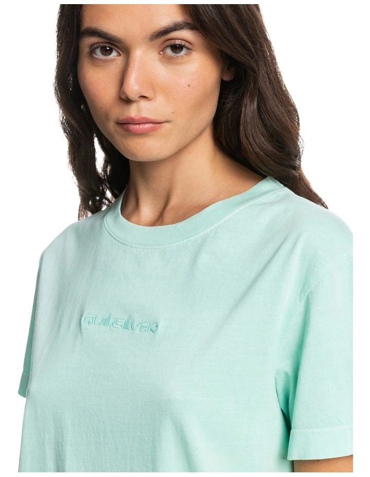 Organic T-Shirt Green Patent image 4