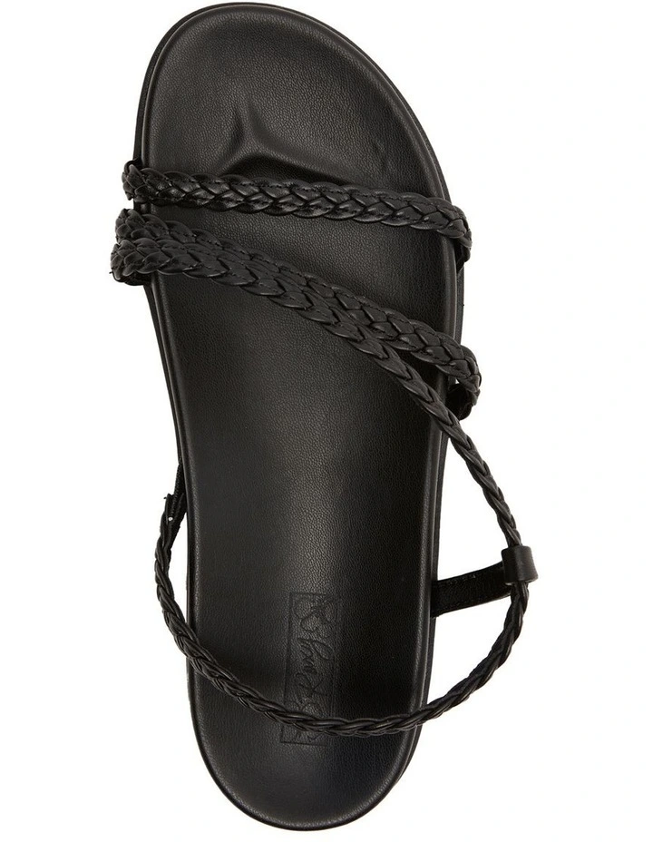 Ymani Sandals in Black image 3