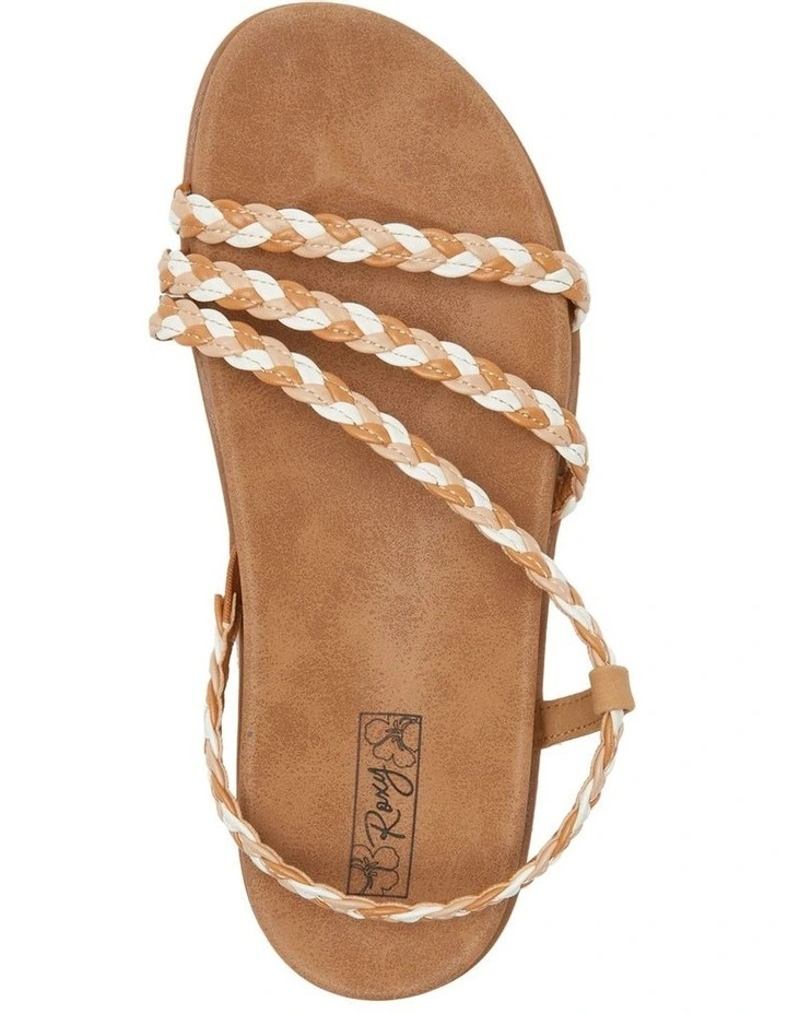 Ymani Sandals in Brown/Tan image 3