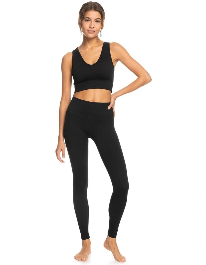 Chill Out Seamless Technical Leggings in Anthracite image 5