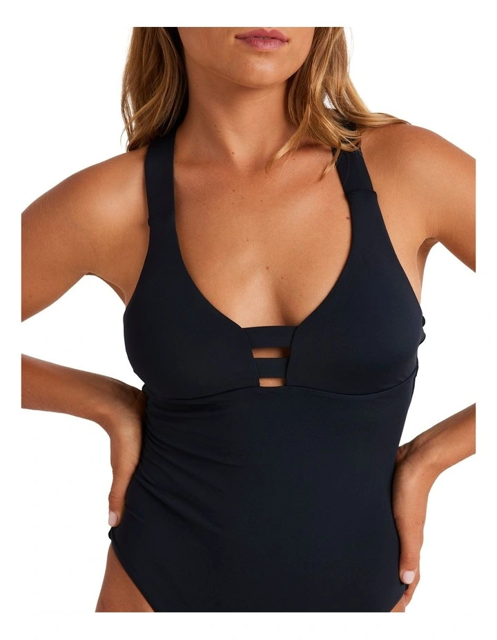 Love One Piece Swimsuit in Anthracite image 4