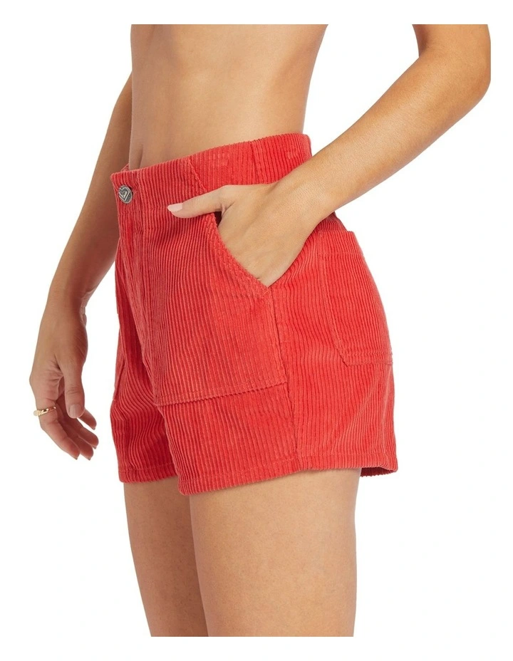 Sessions Corduroy Shorts in Bittersweet image 3