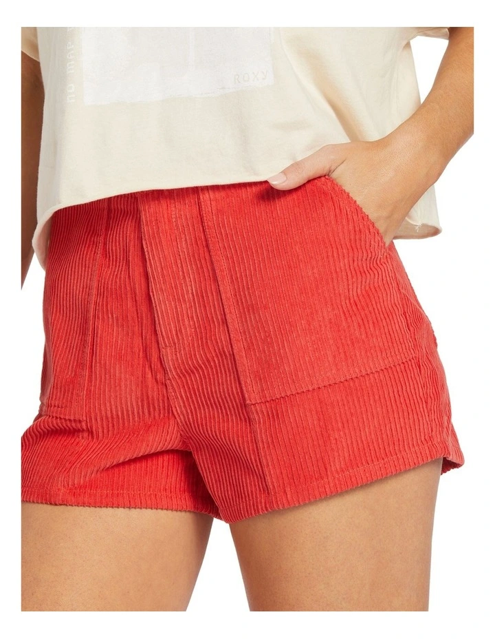 Sessions Corduroy Shorts in Bittersweet image 4