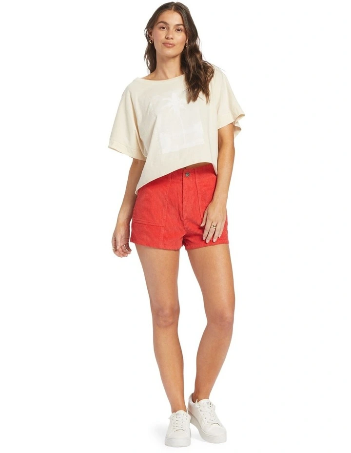 Sessions Corduroy Shorts in Bittersweet image 7