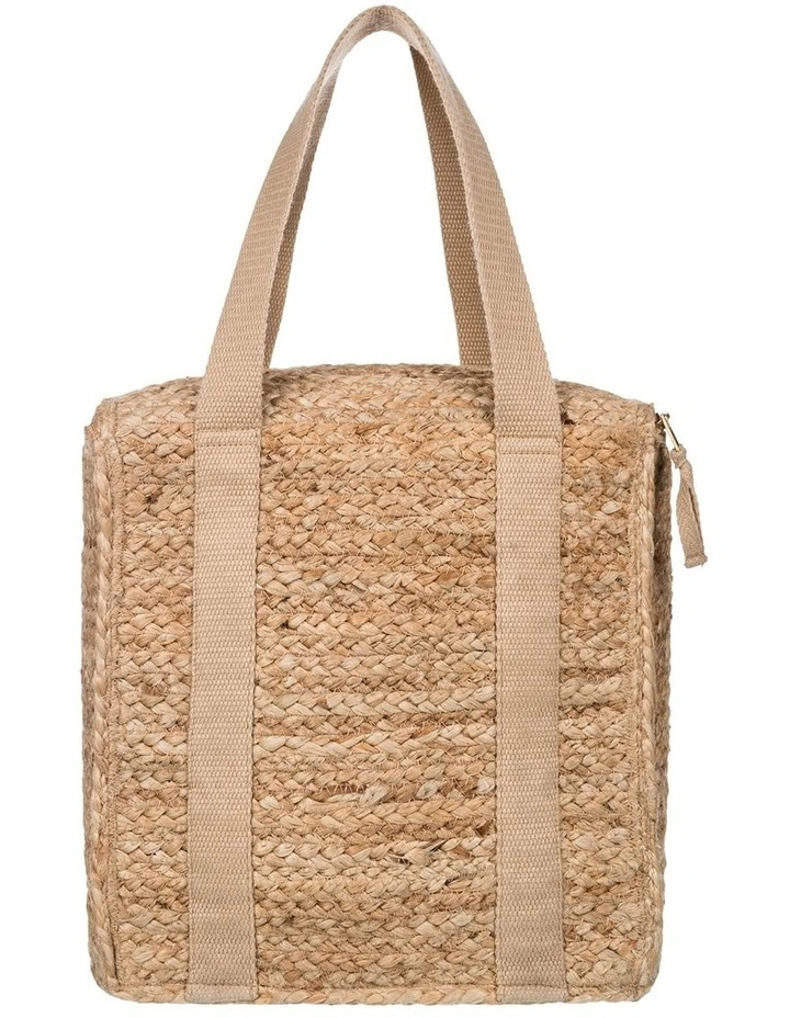 Ritual Kiss Jute Lunch Bag in Natural image 2