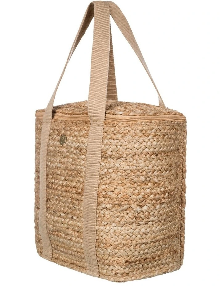 Ritual Kiss Jute Lunch Bag in Natural image 3