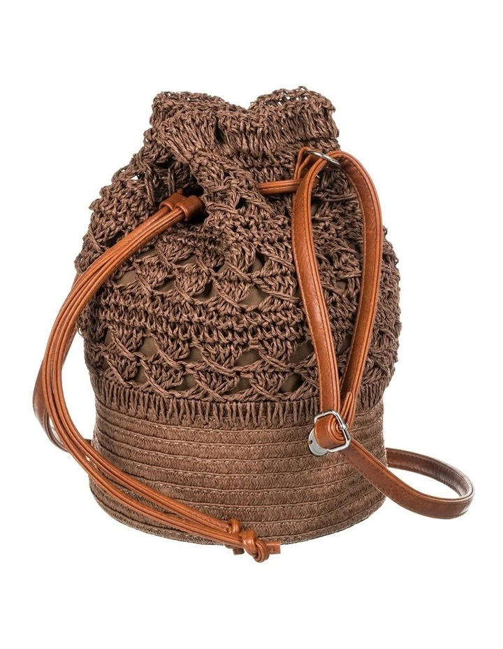 Sunset Music Bucket Bag in Root Beer image 3