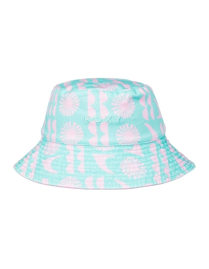 Jasmine Paradise Bucket Hat in Aruba Blue Surf Saavy Small image 5