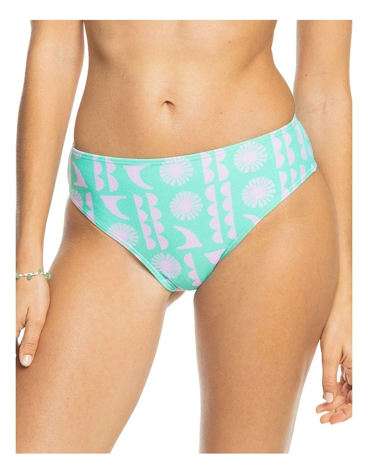 Surf Saavy Moderate Bikini Bottoms in Aruba Blue Smallpr image 1