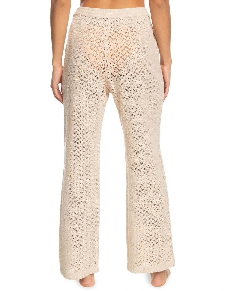 Mood Moving Beach Trousers in Tapioca image 2