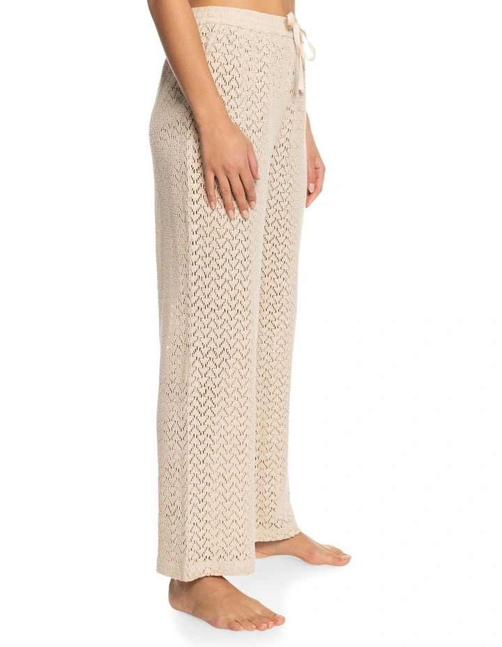 Mood Moving Beach Trousers in Tapioca image 3