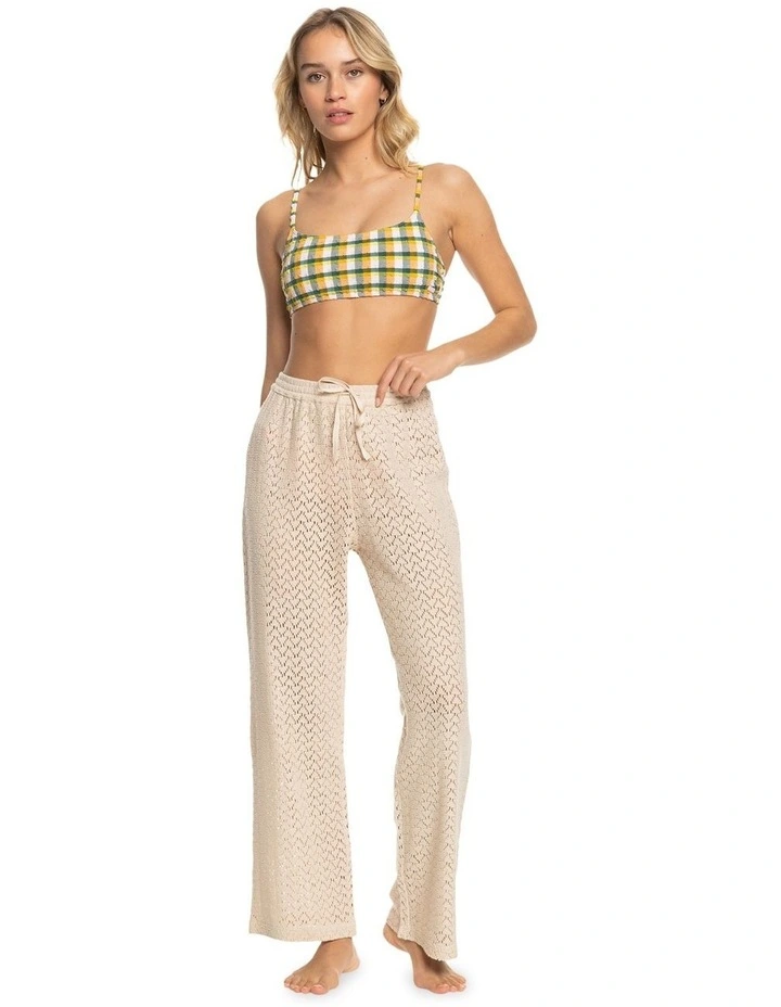 Mood Moving Beach Trousers in Tapioca image 5