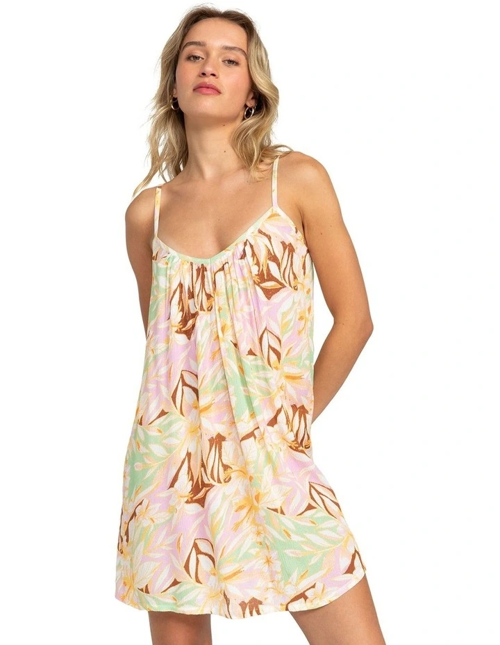 Summer Adventures Beach Mini Dress in Quiet Green Coast 2 Coast image 1