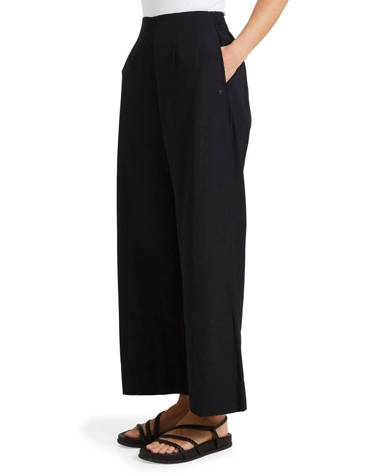 Santorini Linen Trousers in Anthracite image 3
