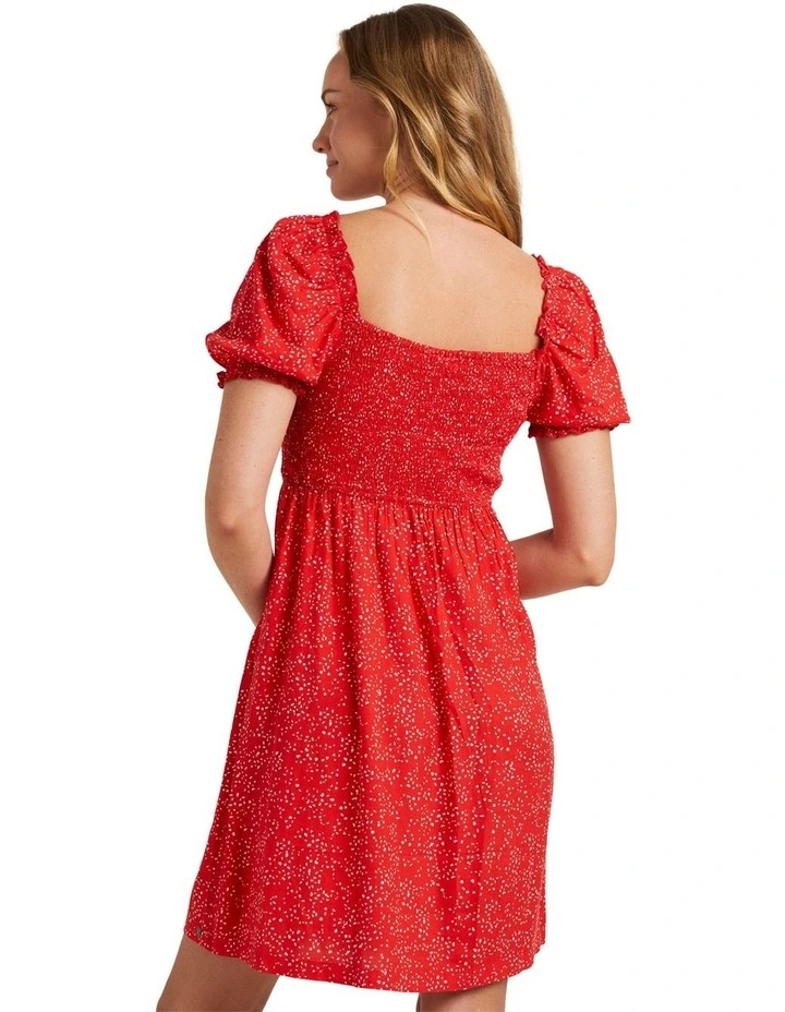 Hello Petal Mini Dress in Bittersweet Confetti image 2
