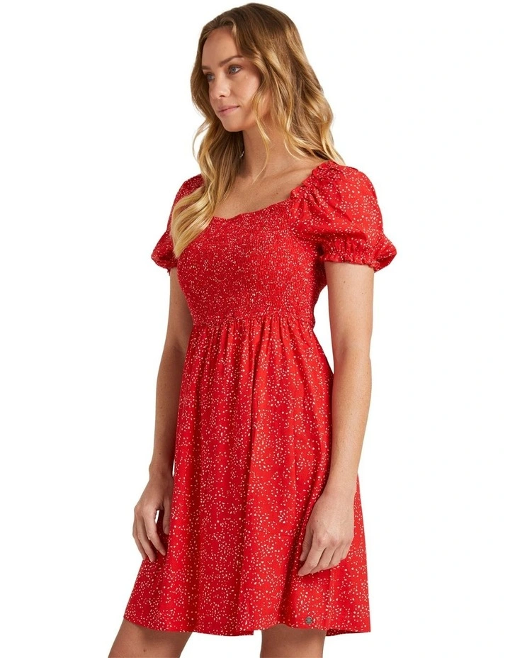 Hello Petal Mini Dress in Bittersweet Confetti image 3