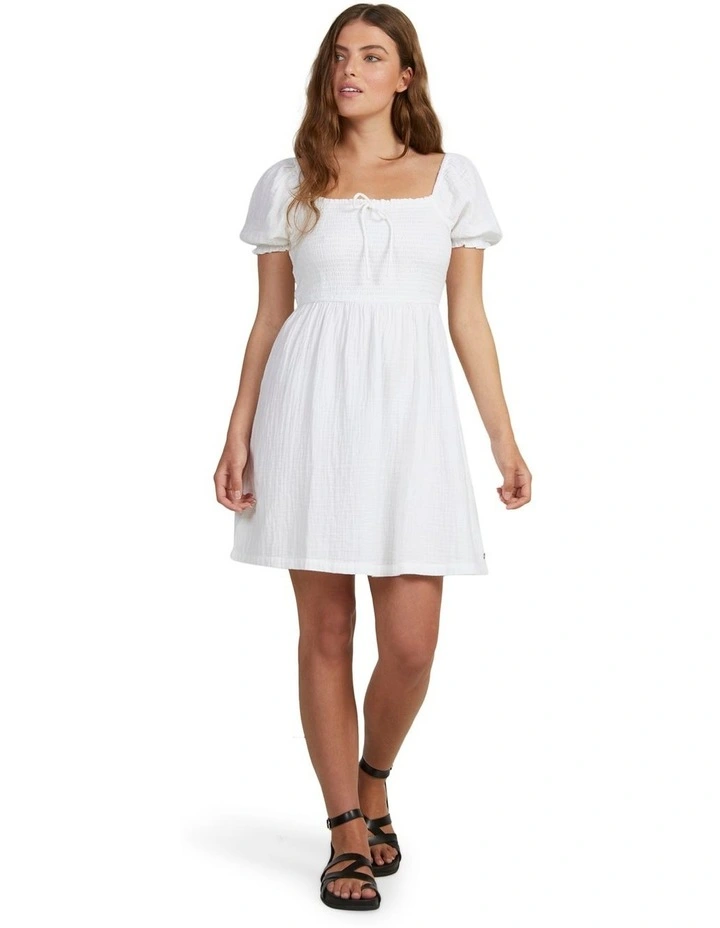 Hello Mini Again Dress Bright White image 5