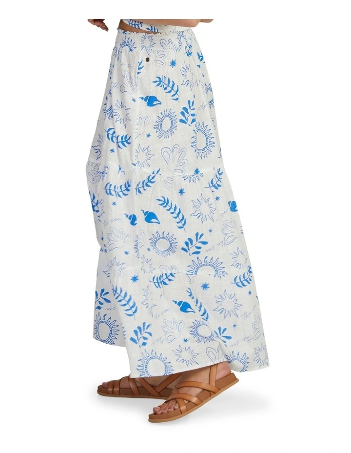 Costa Del Sud Skirt in Bright White image 3