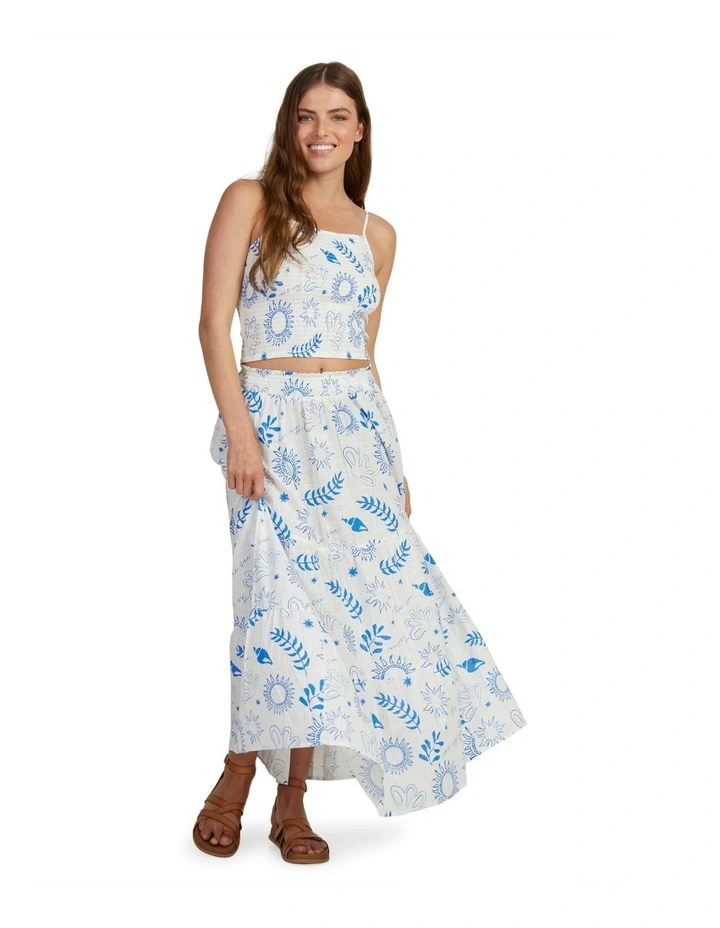 Costa Del Sud Skirt in Bright White image 5