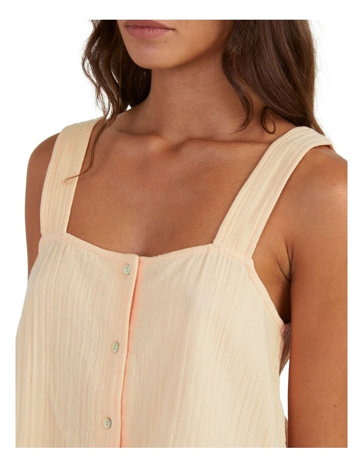 Shimae Cropped Top in Peach Parfait image 4