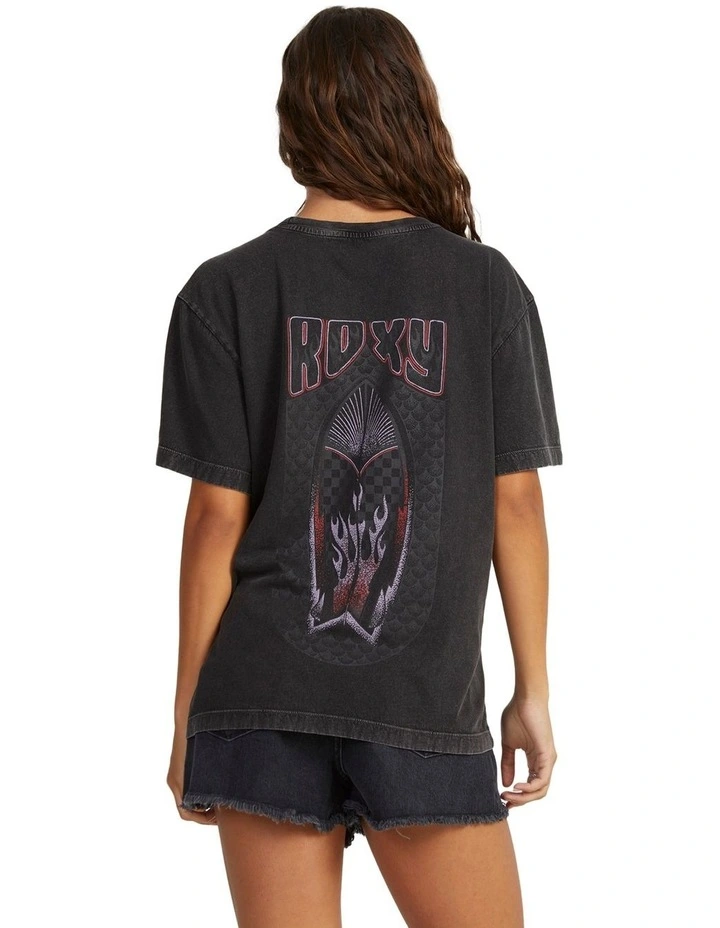 Mazzy Oversized T-Shirt in Anthracite image 2