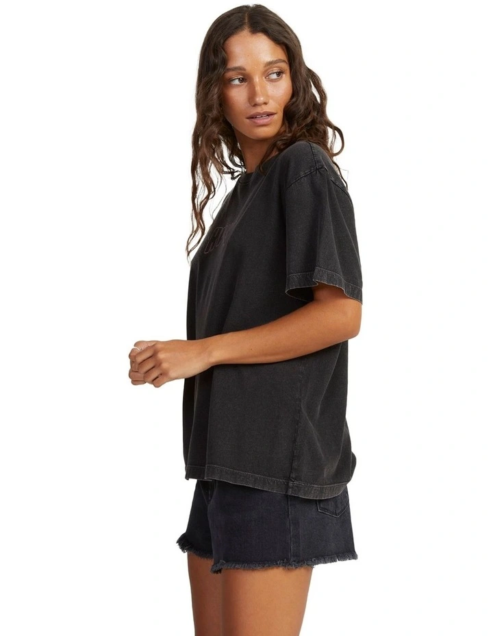 Mazzy Oversized T-Shirt in Anthracite image 3