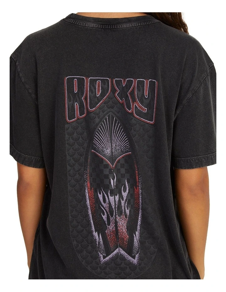 Mazzy Oversized T-Shirt in Anthracite image 4