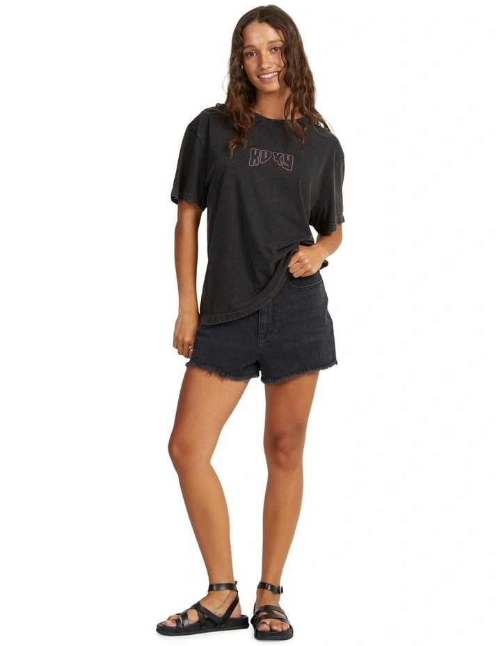 Mazzy Oversized T-Shirt in Anthracite image 5