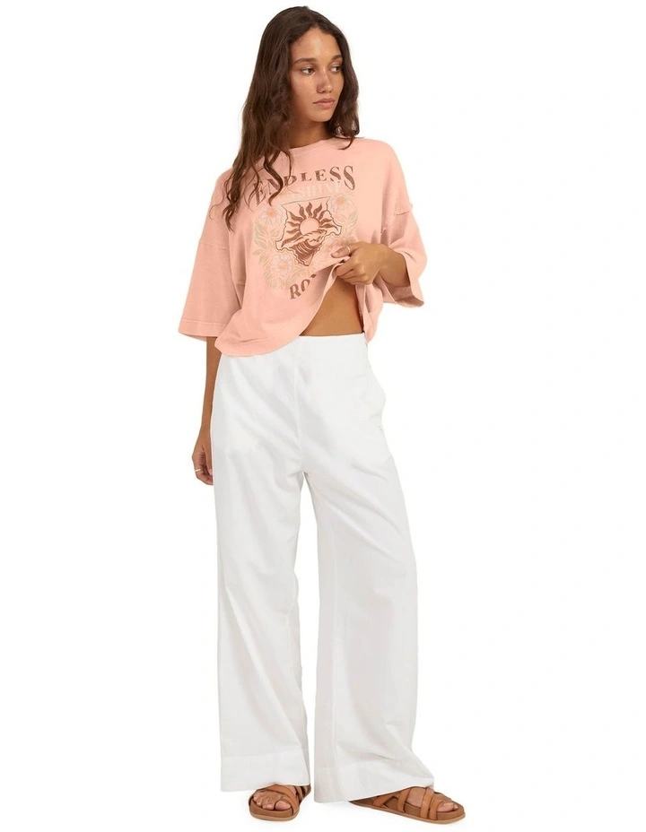 Frozen Sunset Relaxed Fit T-Shirt in Peach Parfait image 5