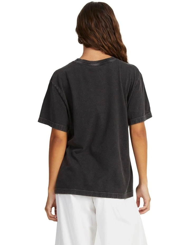 Back To Land Relaxed Boyfriend T-Shirt in Anthracite image 2